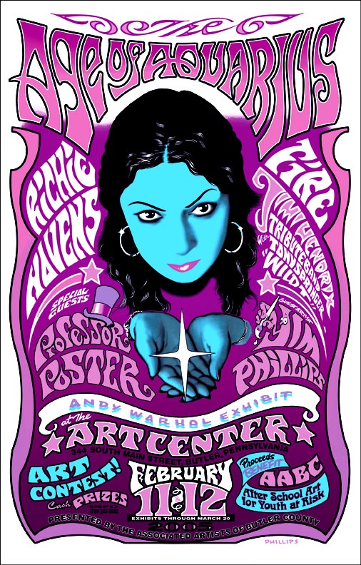 ROCK POSTERS by JIM PHILLIPS